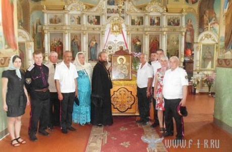 Икона св.пр.Иоанна Русского прибыла в г.Новоград-Волынский (Украина)
